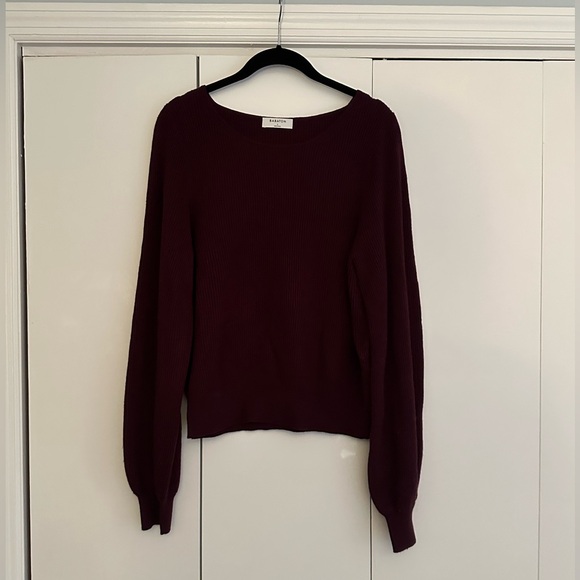 Babaton Sweaters - Babaton Maroon Sweater L